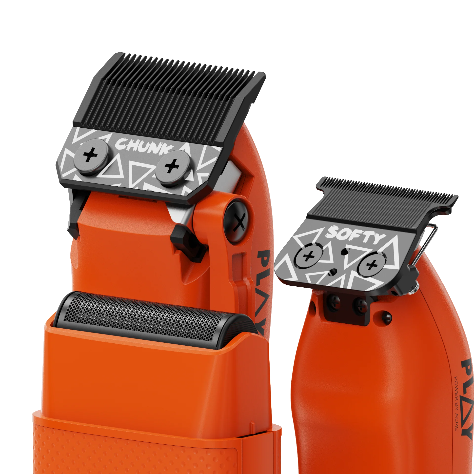 PLAY-3-PACK – Orange Edition (Clipper, Trimmer & Shaver with 3-Way Stand) - Image 5
