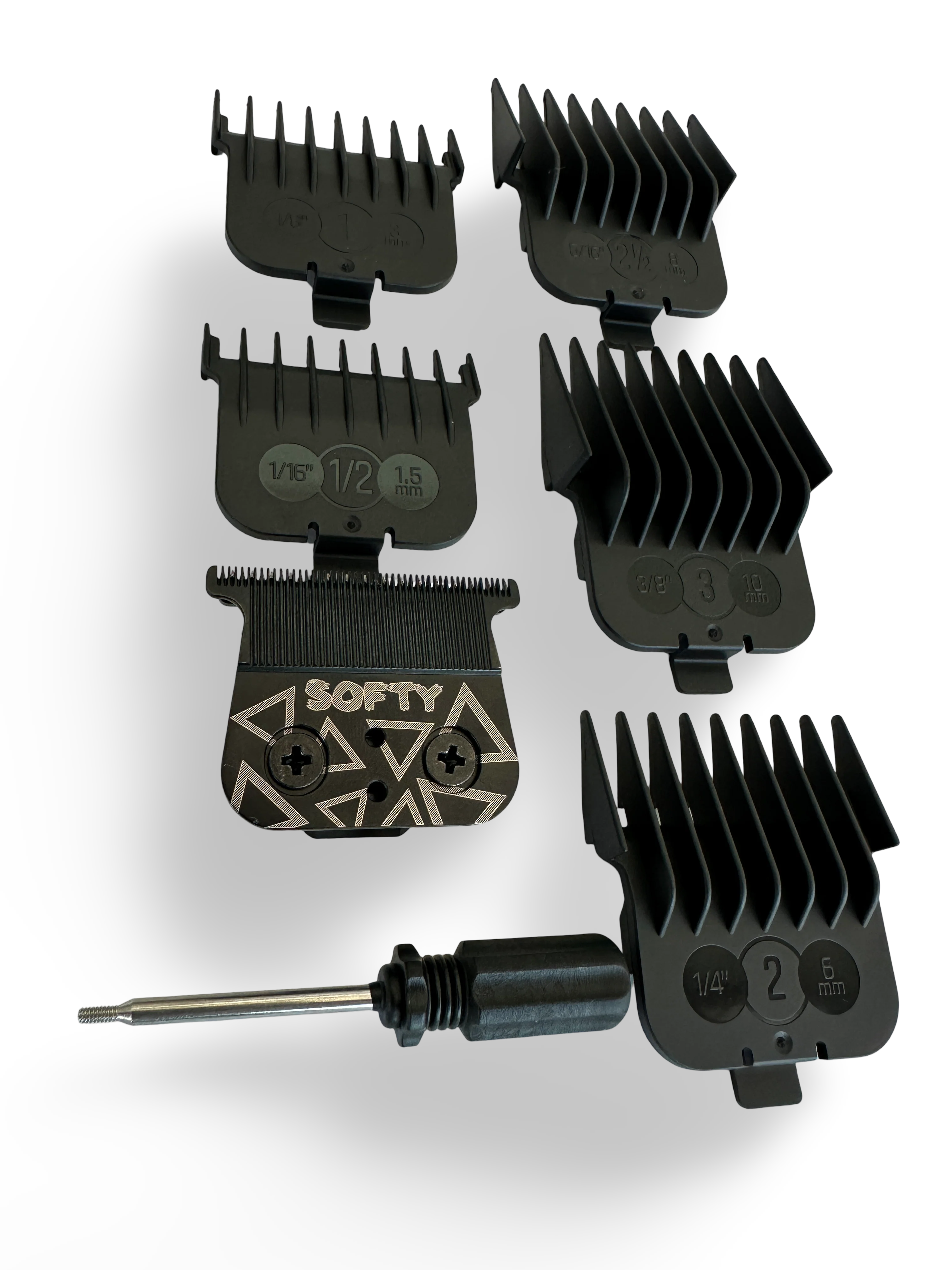 PLAY Trimmer Softy Blade + 5 guards (Black Edition) (Wholesale case of 12) - Image 4