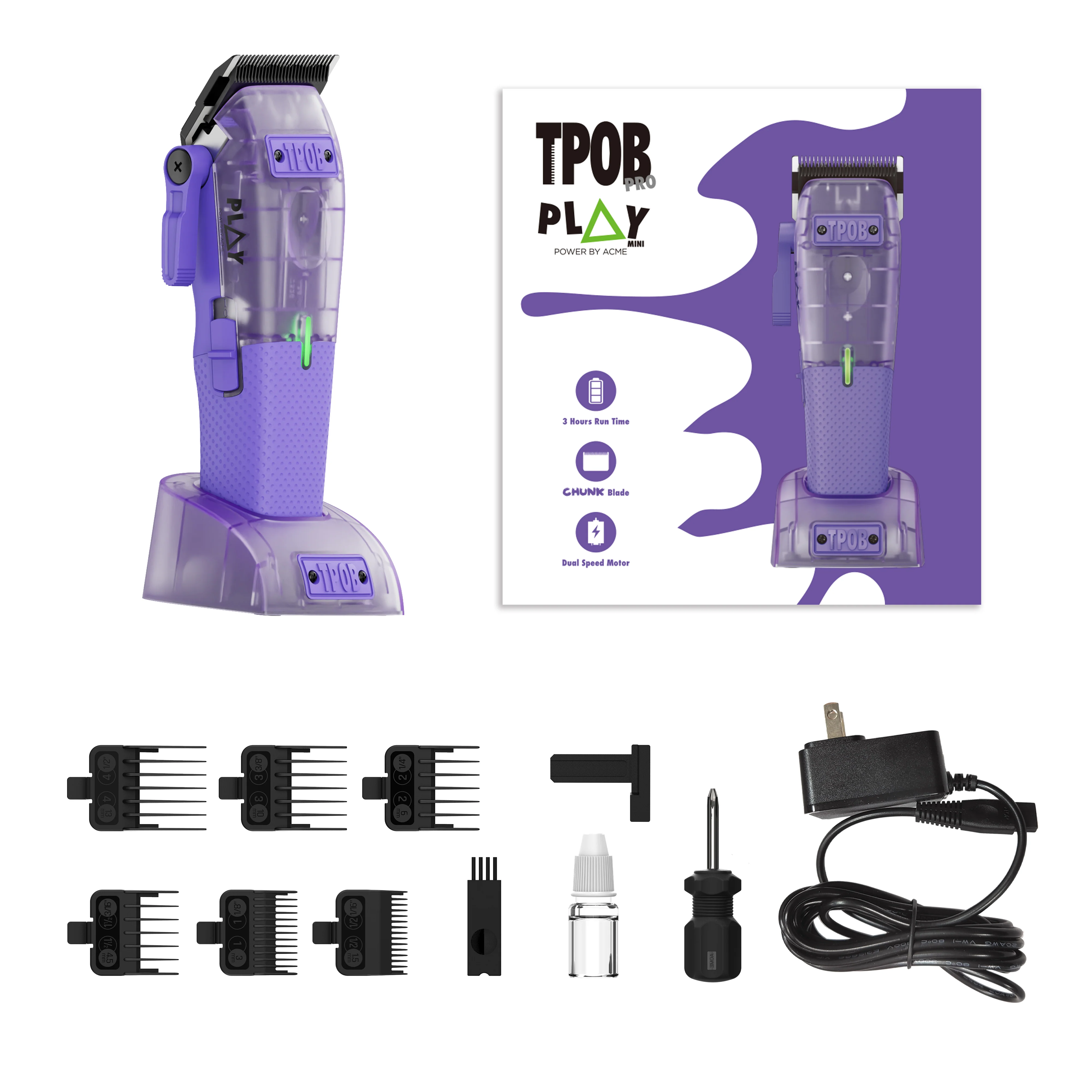 PLAY MINI Clipper (Transparent Purple Edition) - Image 8